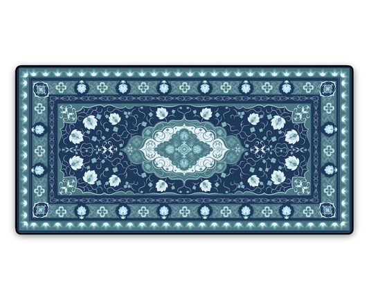 Blue Sapphire Carpet XXL Mousepad